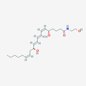 Chemical structure of LTB4 ethanol amide