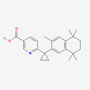 Chemical structure of LG 100268