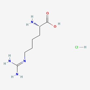 Chemical structure of L-Homoarginine hydrochloride