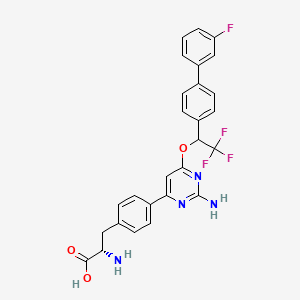 Chemical structure of LP-533401