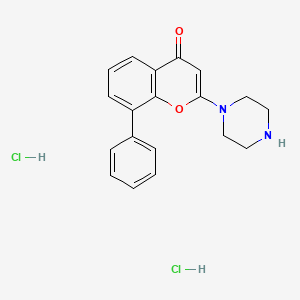Chemical structure of LY303511 (hydrochloride)