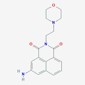 Chemical structure of LysoFP-NH2