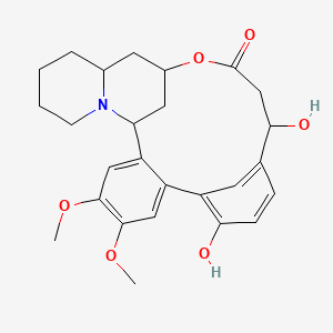 Chemical structure of Lythridine