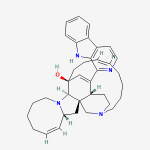 Chemical structure of Manzamine A