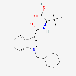 Chemical structure of MDMB-CHMICA metabolite M2