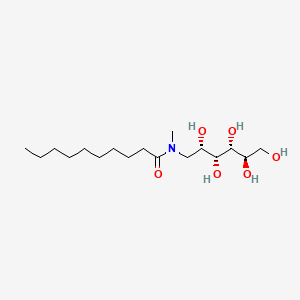 Chemical structure of MEGA-10