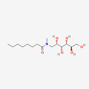 Chemical structure of MEGA-8