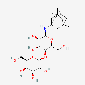 Chemical structure of Memantine Lactose Adduct