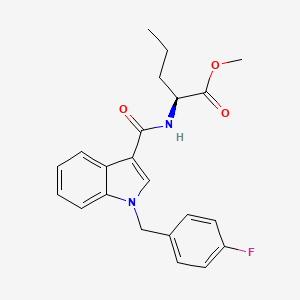 Chemical structure of MEP-FUBICA