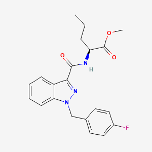 Chemical structure of MEP-FUBINACA