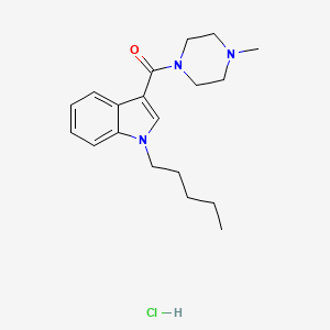 Chemical structure of Mepirapim(hydrochloride)