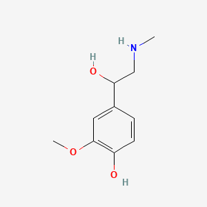 Chemical structure of Metanephrine