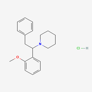 Chemical structure of Methoxphenidine (hydrochloride)
