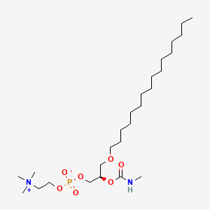 Chemical structure of Methylcarbamyl PAF C-16