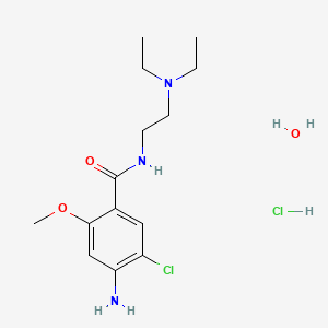 Chemical structure of Metoclopramide (hydrochloride)