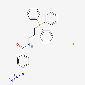 Chemical structure of MitoA