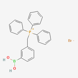 Chemical structure of MitoB