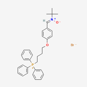 Chemical structure of MitoPBN