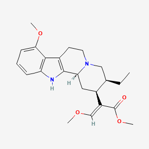 Chemical structure of Mitragynine