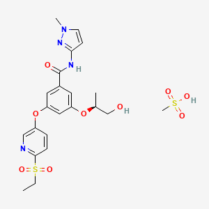 Chemical structure of MK-0941