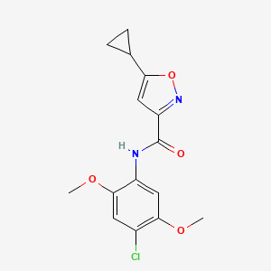 Chemical structure of ML115