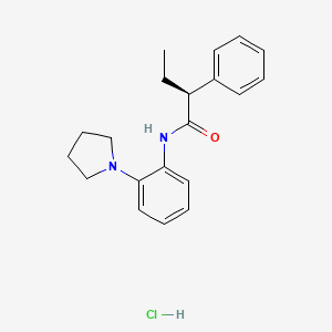 Chemical structure of ML-252 (hydrochloride)