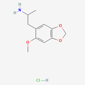Chemical structure of MMDA-2 (hydrochloride)