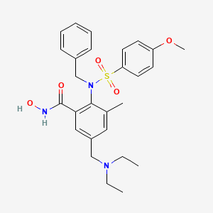 Chemical structure of MMP9 inhibitor I