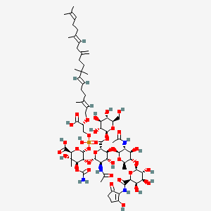 Chemical structure of Flavomycin