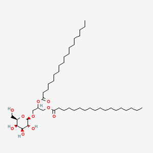 Chemical structure of Monogalactosyl Diglyceride