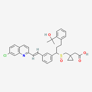 Chemical structure of Montelukast Sulfoxide