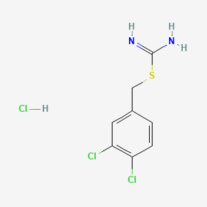 Chemical structure of MreB Perturbing Compound A22