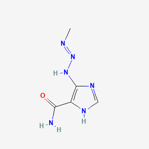 Chemical structure of MTIC