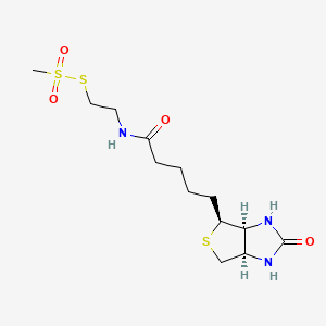 Chemical structure of MTSEA-biotin