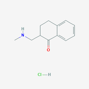 Chemical structure of MTTA (hydrochloride)