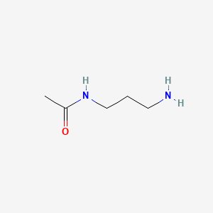 Chemical structure of N-(3-Aminopropyl)acetamide