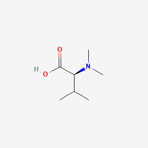 Chemical structure of N,N-dimethyl-L-Valine