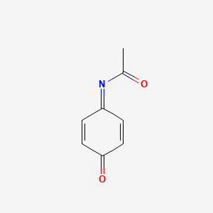 Chemical structure of Acetimidoquinone