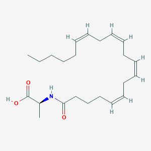 Chemical structure of N-Arachidonoyl-L-Alanine