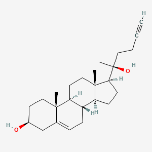 Chemical structure of Nat-20(S)-yne