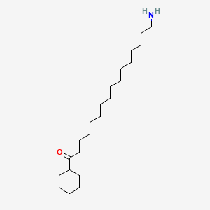 Chemical structure of N-Cyclohexanecarbonylpentadecylamine