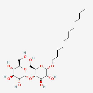 Chemical structure of n-Dodecyl-α-D-maltoside