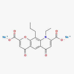 Chemical structure of Nedocromil Sodium