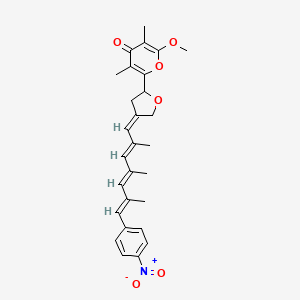 Chemical structure of Neoaureothin