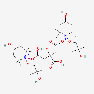 Chemical structure of N-Glycine Lactosylsphingosine (d18:1)