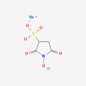 Chemical structure of n-hydroxysulfosuccinimide sodium salt