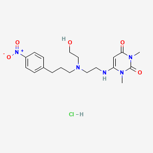 Chemical structure of Nifekalant Hydrochloride