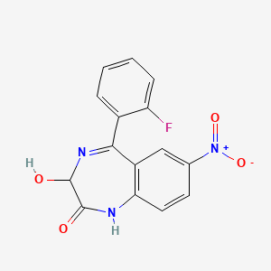 Chemical structure of Nifoxipam