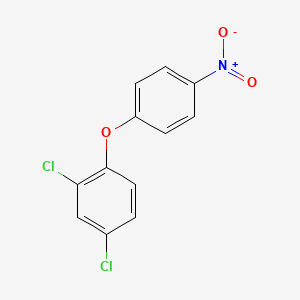 Chemical structure of Nitrofen