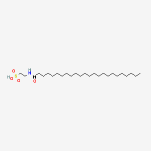 Chemical structure of N-Lignoceroyl Taurine